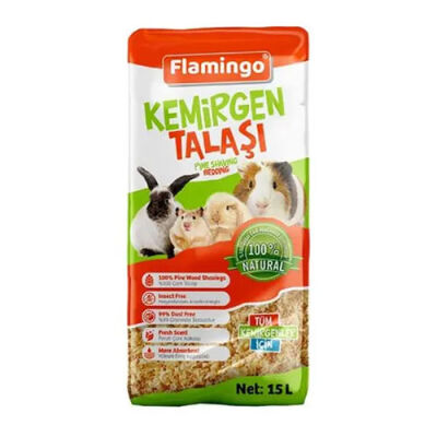 Flamingo Kemirgen Talaşı 15 Lt - 1