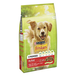 Friskies Active Etli Yetişkin Köpek Maması 10 Kg - Friskies