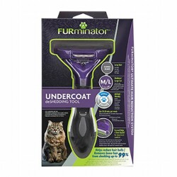 Furminator Long Hair Uzun Tüylü Kedi Tarağı M-L - Furminator