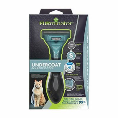 Furminator Long Hair Uzun Tüylü Kedi Tarağı Small - 1