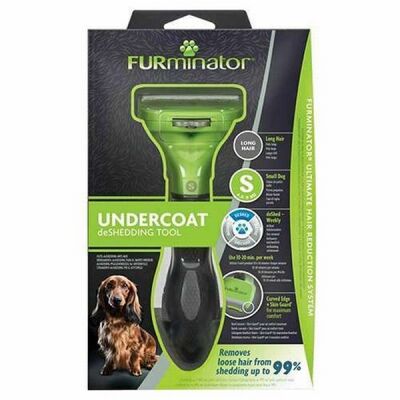 Furminator Long Hair Uzun Tüylü Köpek Tarağı Small - 1