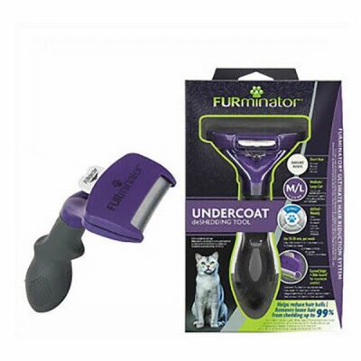 Furminator Short Hair Kısa Tüylü Kedi Tarağı M-L - 1