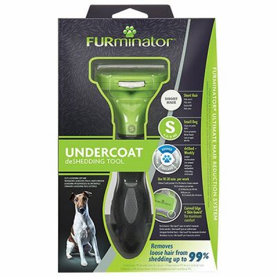Furminator Short Hair Küçük Irk Kısa Tüylü Köpek Tarağı Small - 1