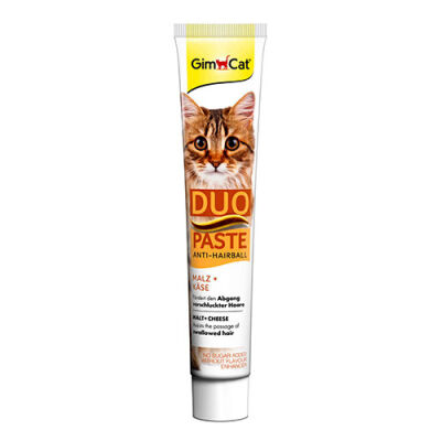 GimCat Anti Hairball Duo Paste Malt Cheese Tüy Yumağı Önleyici Peynirli Kedi Macunu 50 Gr - 1