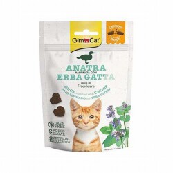 GimCat Crunchy Snacks Duck Catnip Ördekli ve Catnipli Tahılsız Kedi Ödülü 50 Gr - GimCat
