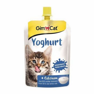 GimCat Kalsiyumlu Kedi Ödül Yoğurdu 150 Gr - 1