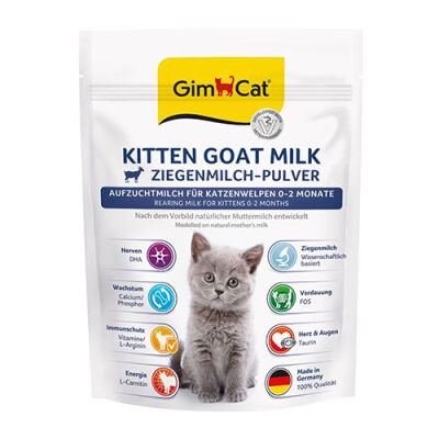 GimCat Keçi Sütlü Yavru Kedi Süt Tozu 200 Gr - 1