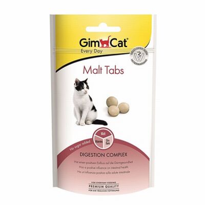 GimCat Malt Tabs Kedi Ödül Tableti 40Gr - 1