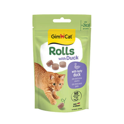 GimCat Rolls Ördekli Kedi Ödül Maması 50 Gr - 1