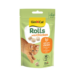 GimCat Rolls Tavuklu Kedi Ödül Maması 50 Gr - GimCat