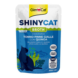 GimCat Shinycat Sos İçinde Ton Balıklı ve Kinoalı Yetişkin Kedi Konservesi 70 Gr - Gimcat
