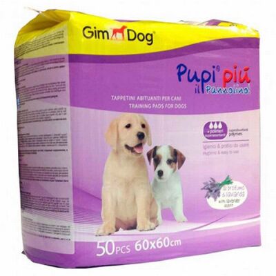GimDog Lavanta Kokulu Köpek Çiş Pedi 50'li 60x60 Cm - 1