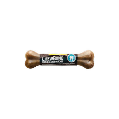 GimDog Mordimi Natürel Press Kemik Köpek Ödülü Tekli 32 Cm - 1