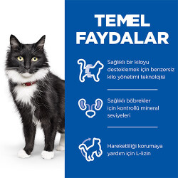 Hill’s SCIENCE PLAN 7+ Sterilised Chicken Kısırlaştırılmış Yaşlı Kedi Maması 1,5 Kg - 3