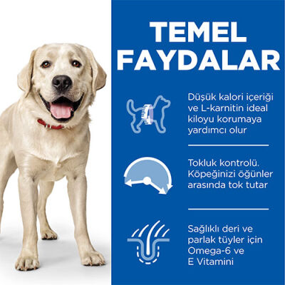 Hill's SCIENCE PLAN Adult Light Large Chicken Büyük Irk Tavuklu Light Köpek Maması 14 Kg - 3