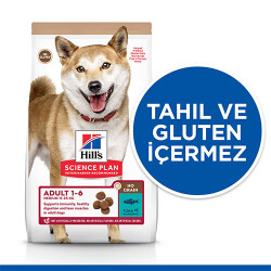 Hill’s SCIENCE PLAN Adult Medium No Grain Tuna Orta Irk Ton Balıklı Tahılsız Yetişkin Köpek Maması 2,5 Kg - 2