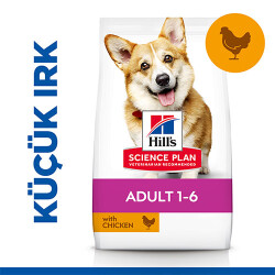 Hill’s SCIENCE PLAN Adult Small & Mini Chicken Küçük Irk Tavuklu Yetişkin Köpek Maması 6 Kg - Hill's Science Plan