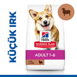Hill’s SCIENCE PLAN Adult Small & Mini Lamb & Rice Küçük Irk Kuzulu Yetişkin Köpek Maması 6 Kg - Hill's Science Plan