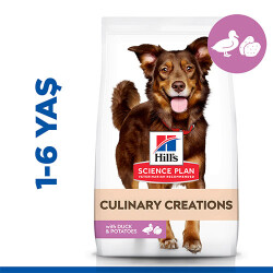 Hill’s SCIENCE PLAN Culinary Creations Ördekli ve Patatesli Yetişkin Köpek Maması 14 Kg - Hill's Science Plan