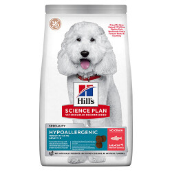 Hill’s SCIENCE PLAN Hypoallergenic Medium Somonlu Orta Irk Yetişkin Köpek Maması 12 Kg - 1