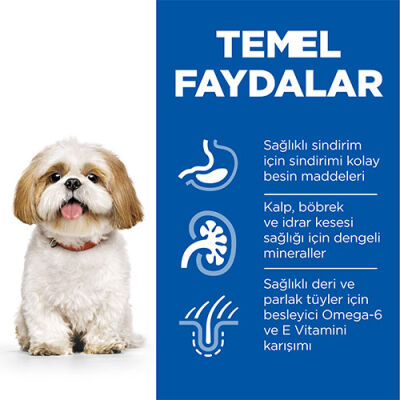Hill’s SCIENCE PLAN Mature Adult 7+ Small & Mini Chicken Küçük Irk Tavuklu Yaşlı Köpek Maması 1,5 Kg - 3