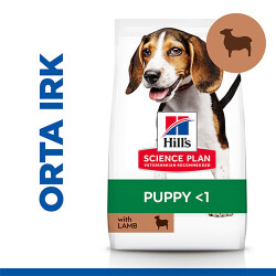 Hill’s SCIENCE PLAN Puppy Medium Lamb & Rich Orta Irk Kuzulu Yavru Köpek Maması 14 Kg - Hill's Science Plan