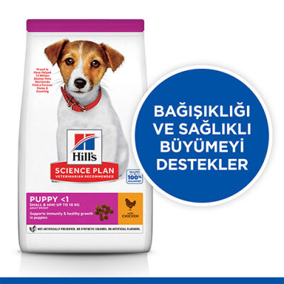 Hill’s SCIENCE PLAN Puppy Small & Mini Chicken Küçük Irk Tavuklu Yavru Köpek Maması 3 Kg - 2