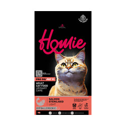 Homie Somonlu Düşük Tahıllı Kısırlaştırılmış Kedi Maması 12 Kg - Homie