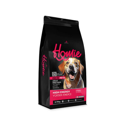 Homie Yüksek Enerjili Tavuklu Düşük Tahıllı Yetişkin Köpek Maması 3,75 Kg - 1