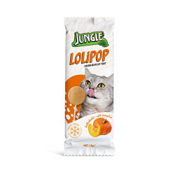 Jungle Balkabaklı Lolipop Kedi Ödülü 15 Gr - Jungle