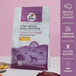 Kito Doğal Besi Kuzu Etli Yavru Köpek Maması 2,5 Kg - Kito