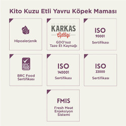 Kito Doğal Besi Kuzu Etli Yavru Köpek Maması 2,5 Kg - 3