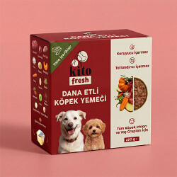 Kito Fresh Dana Etli Hipoalerjenik Taze Köpek Yemeği 250 Gr - Kito