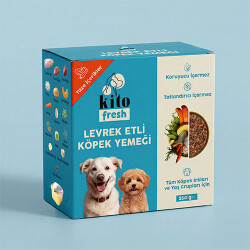 Kito Fresh Levrek Etli Hipoalerjenik Taze Köpek Yemeği 250 Gr - Kito