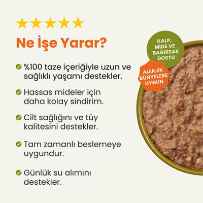 Kito Fresh Somonlu Hipoalerjenik Taze Kedi Yemeği 80 Gr - 2