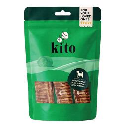 Kito Kurutulmuş Dana Gırtlak Köpek Ödülü 100 Gr - Kito