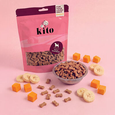 Kito Muz ve Balkabaklı Köpek Ödül Kurabiyesi 150 Gr - 2