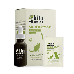 Kito Skin Coat Tüy Sağlığını Destekleyici Kedi Multivitamini 50 ml - 3