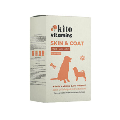 Kito Skin Coat Tüy Sağlığını Destekleyici Köpek Multivitamini 50 ml - 1