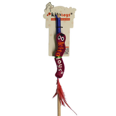 Kito Toys Solucan Peluş Kedi Oyuncağı - 1
