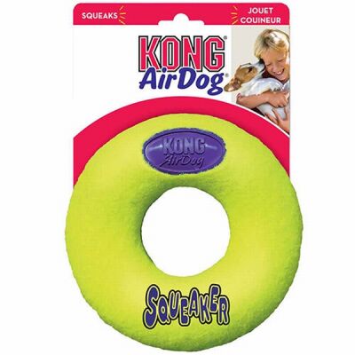 Kong Air Squeaker Sesli Donut Köpek Oyuncağı Medium 12 Cm - 1