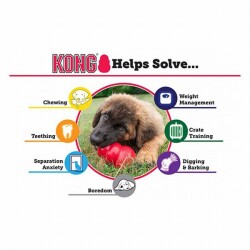 Kong Extreme Kauçuk Köpek Oyuncağı Medium 9 Cm - 3