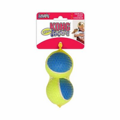Kong Squekair Ultra Top Köpek Oyuncağı 2'li 8 Cm - 1