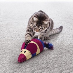 Kong Wrangler Kedi Otlu Fare Kedi Oyuncağı - Kong