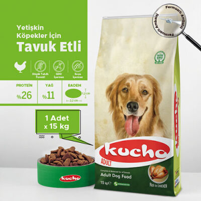Kucho Tavuklu Yetişkin Köpek Maması 15 Kg - 3