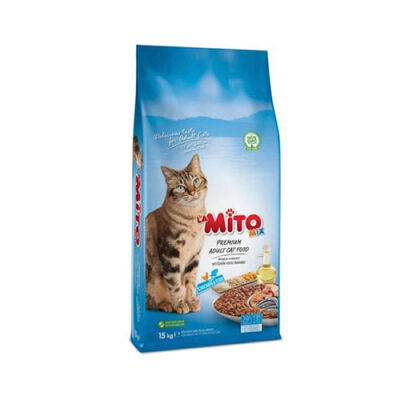 La Mito Mix Tavuklu ve Balıklı Yetişkin Kedi Maması 15 Kg - 1