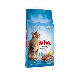 La Mito Mix Tavuklu ve Balıklı Yetişkin Kedi Maması 15 Kg - La Mito