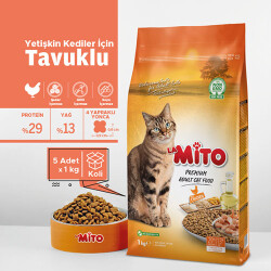 La Mito Tavuklu Yetişkin Kedi Maması 1 Kg - La Mito