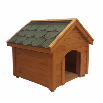 Leos Ahşap Köpek Kulübesi Small - 1