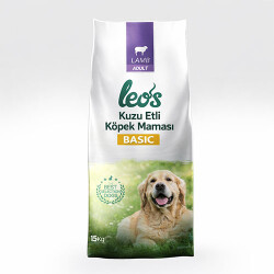Leos Kuzu Etli Yetişkin Köpek Maması Basic 15 Kg - 2